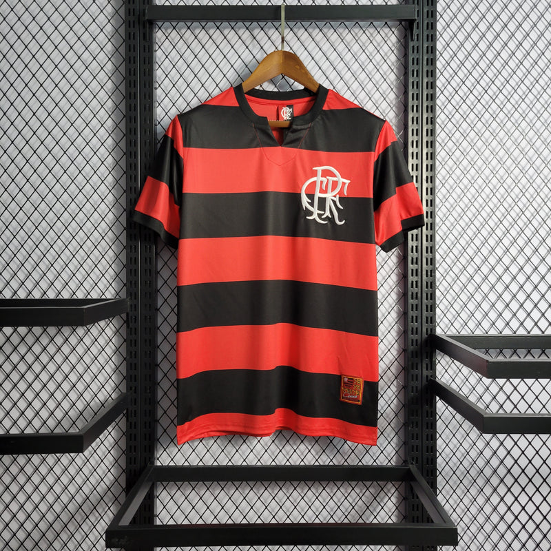 Camisa Edição Especial Flamengo Retrô | 78/79 - Vermelha e Preta