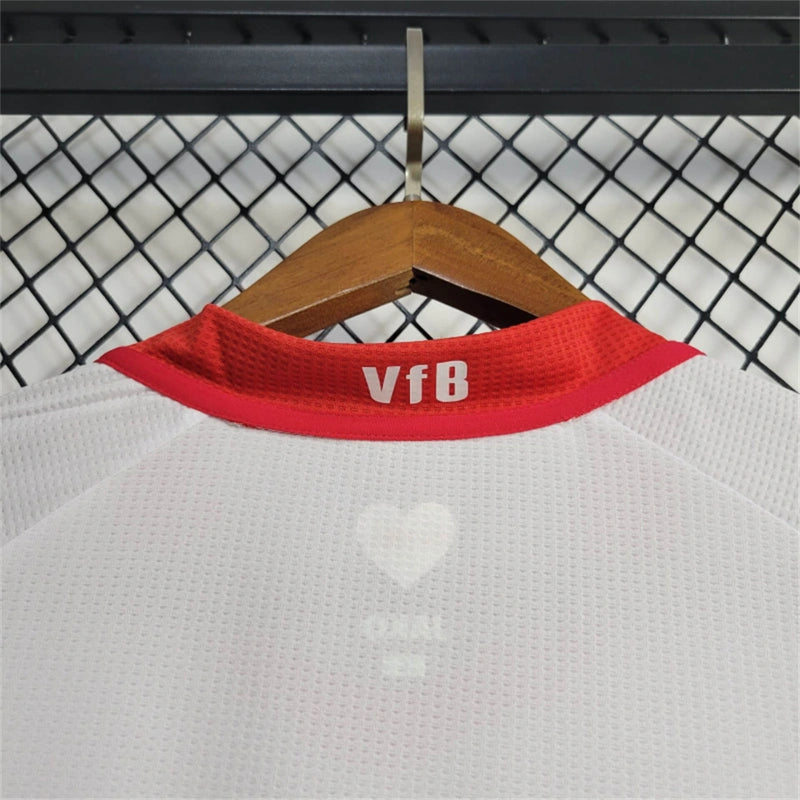 Camisa I Stuttgart | 24/25 Torcedor Jako - Branca e Vermelha