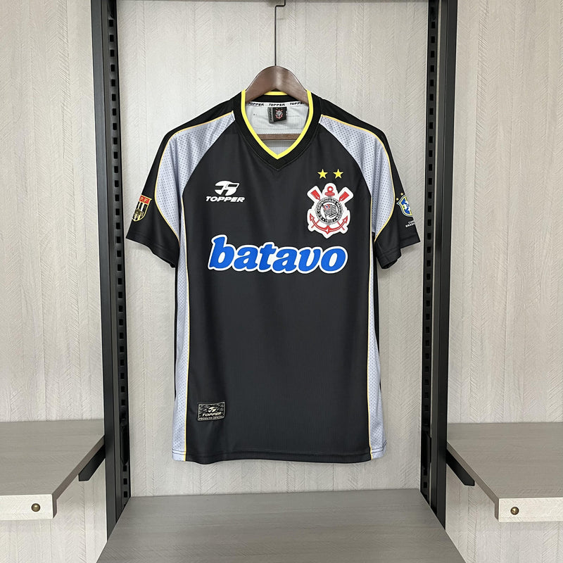 Camisa III Corinthians Retrô | 1999 Topper - Preta