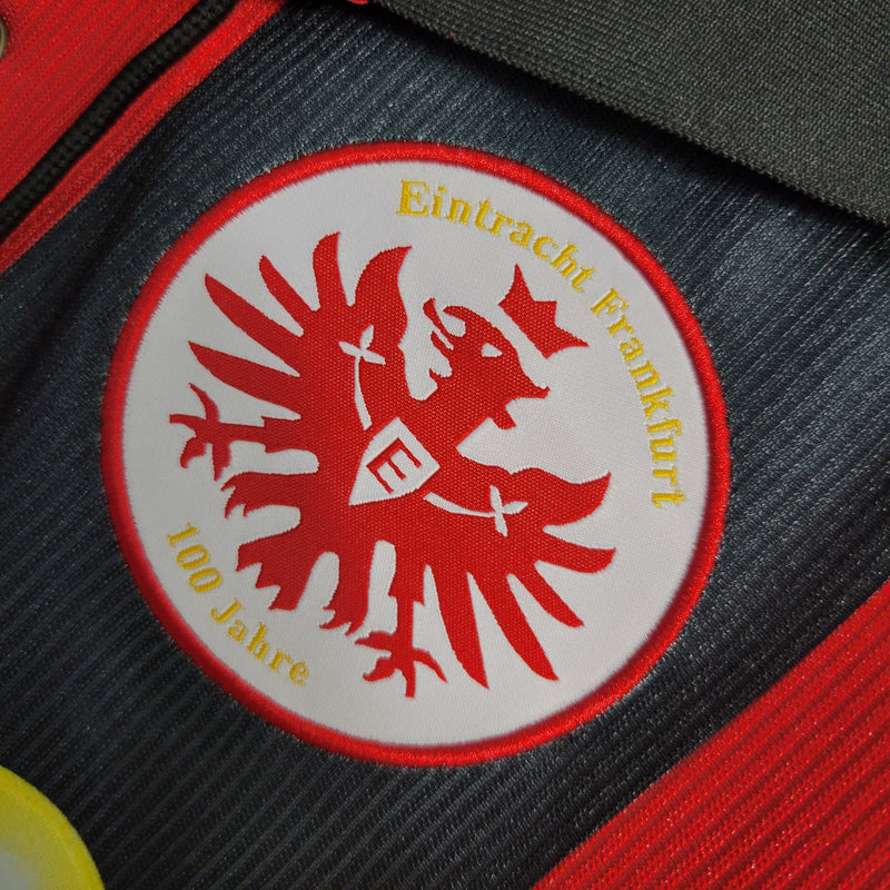 Camisa I Frankfurt Retrô | Centenário 98/00 Puma - Vermelha e Preta