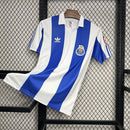 Camisa I Porto Retrô | 86/87 Adidas - Azul e Branca