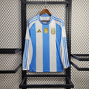 Camisa I Argentina | 2024 Torcedor Adidas - Azul e Branca - Manga Longa