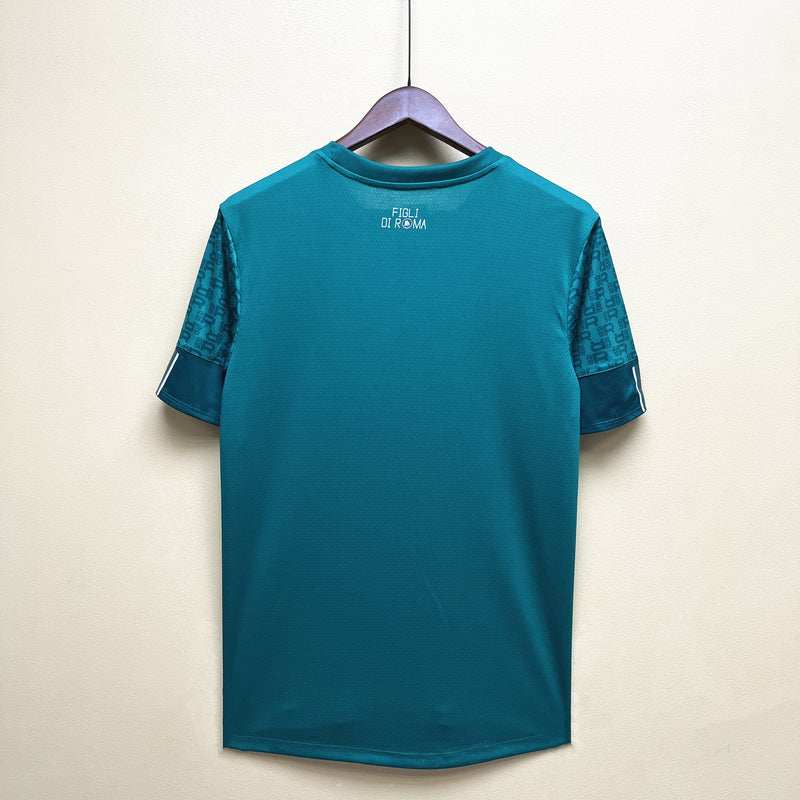 Camisa Edição Especial Roma | 23/24 Torcedor New Balance - Verde e Branca