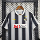 Camisa I Juventus Retrô | 11/12 Nike - Branca e Preta