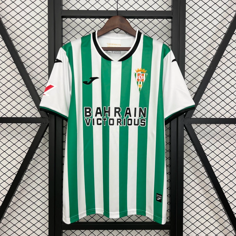 Camisa I Córdoba | 25/26 Torcedor Joma - Verde e Branca