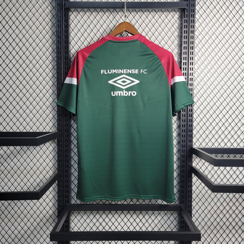 Camisa de Treino Fluminense | 23/24 Torcedor Umbro - Verde e Grená