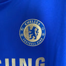 Camisa I Chelsea Retrô | 12/13 Adidas - Azul e Dourada - Manga Longa