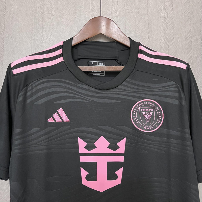 Camisa II Inter Miami | 24/25 Torcedor Adidas - Preta e Rosa