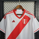 Camisa I Peru | 2023 Torcedor Adidas - Branca e Vermelha