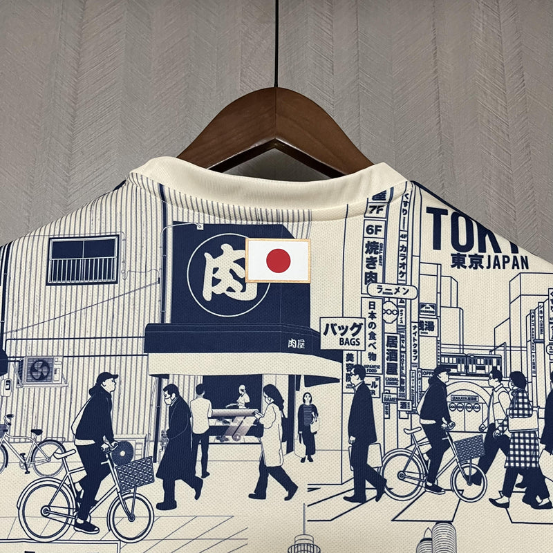 Camisa Edição Especial Japão | 24/25 Torcedor Adidas - Creme