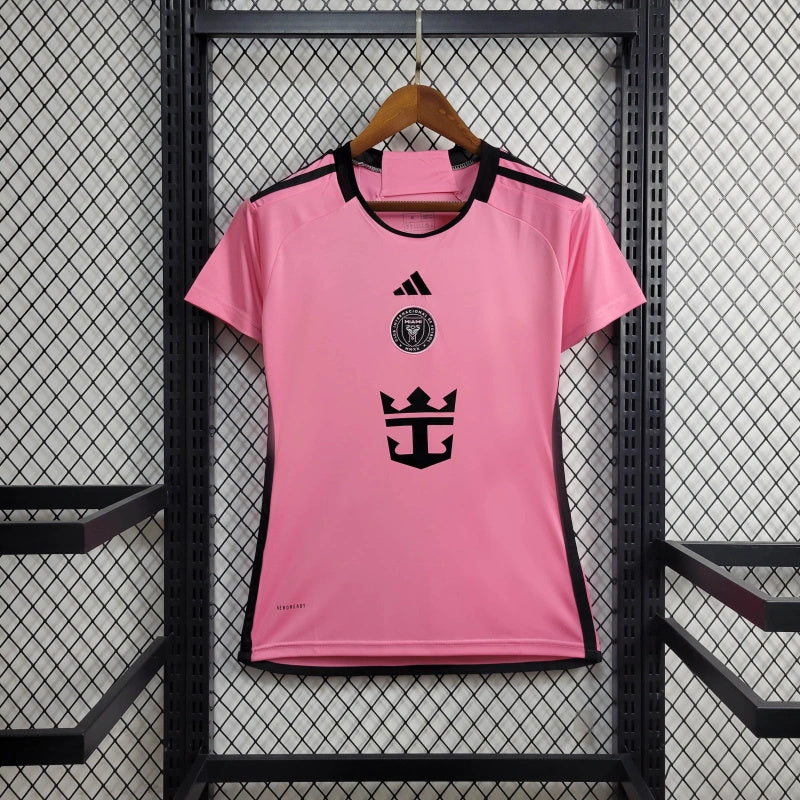 Camisa I Inter Miami | 24/25 Torcedor Adidas - Rosa - Feminina