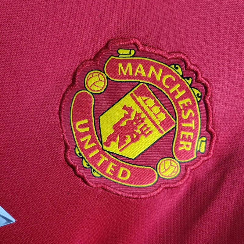 Camisa I Manchester United Retrô | 16/17 Adidas - Vermelha