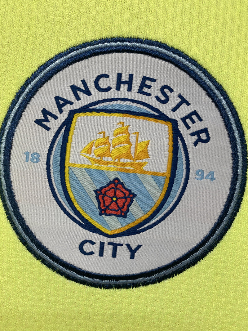 Camisa III Manchester City Retrô | 19/20 Torcedor Puma - Verde e Rosa