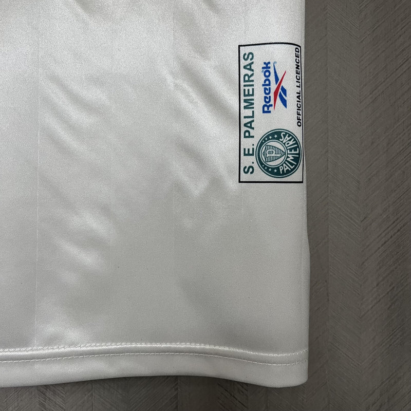 Camisa III Palmeiras Retrô | 1997 Torcedor Reebok - Branca e Verde
