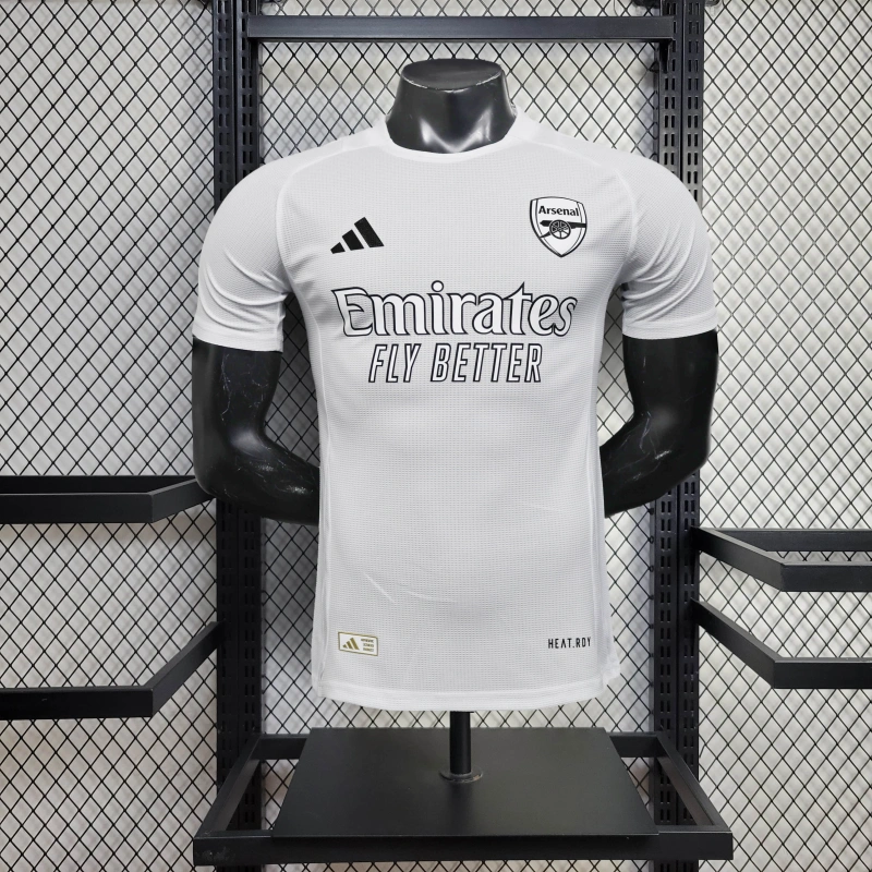 Camisa No More Red Arsenal | 24/25 Modelo Jogador Adidas - Branca
