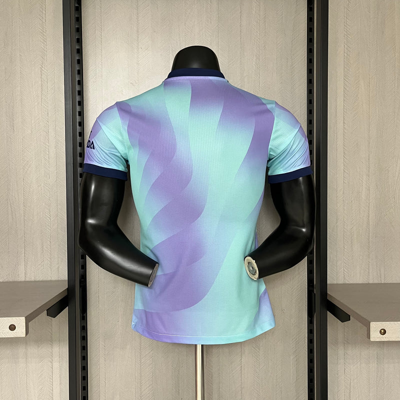 Camisa III Arsenal | 24/25 Modelo Jogador Adidas - Azul e Lilás