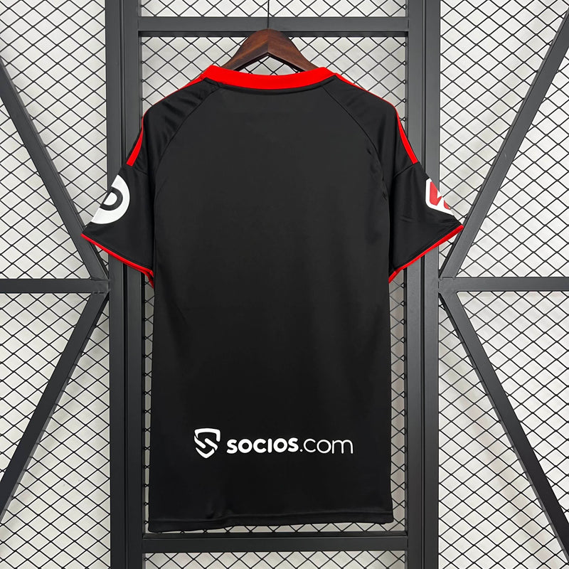Camisa III Sevilla | 25/26 Torcedor Adidas - Preta e Vermelha