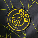 Camisa IV PSG | 22/23 Torcedor Jordan - Preta e Amarela - Manga Longa