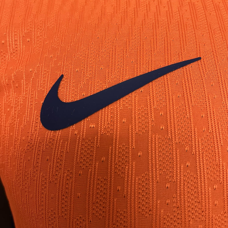 Camisa I Holanda | 24/25 Modelo Jogador Nike - Laranja