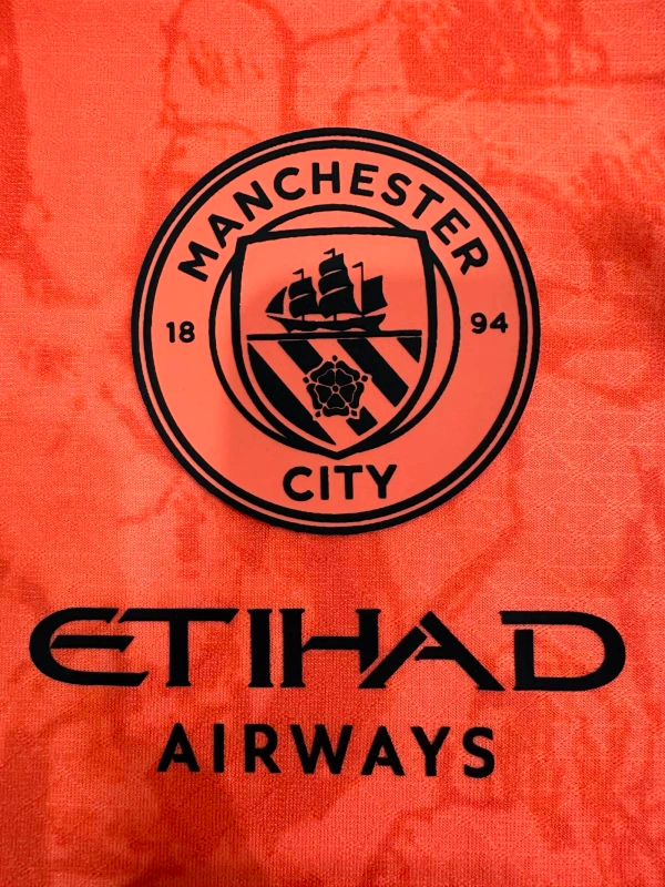Camisa Goleiro Manchester City | 2025 Modelo Jogador Puma - Laranja Amarela e Preta