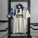 Camisa II Inter de Milão Retrô | 92/93 Umbro - Branca Azul e Preta
