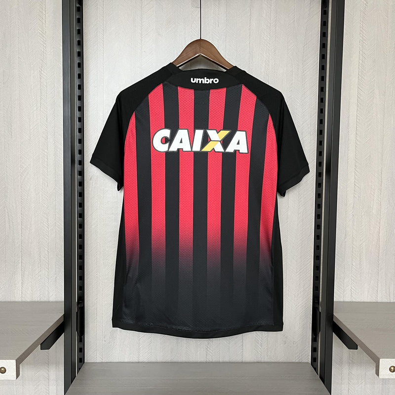 Camisa Athletico Paranaense Retrô | 2018 Torcedor - Preta e Vermelha
