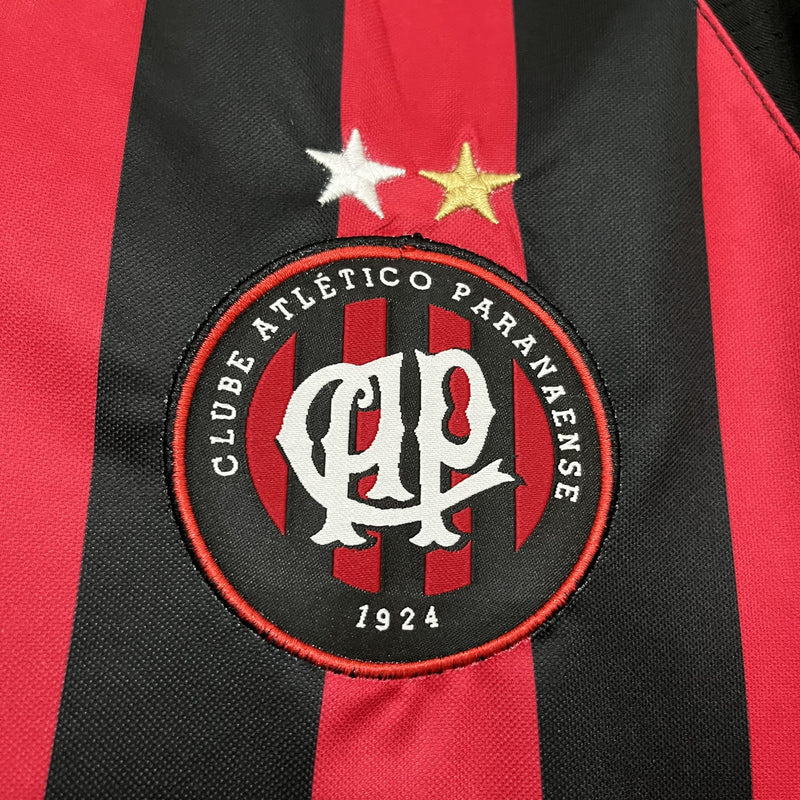 Camisa Athletico Paranaense Retrô | 2018 Torcedor - Preta e Vermelha