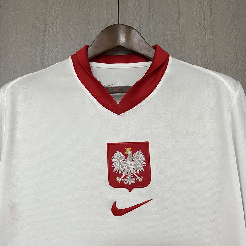 Camisa I Polônia | 24/25 Torcedor Nike - Branca