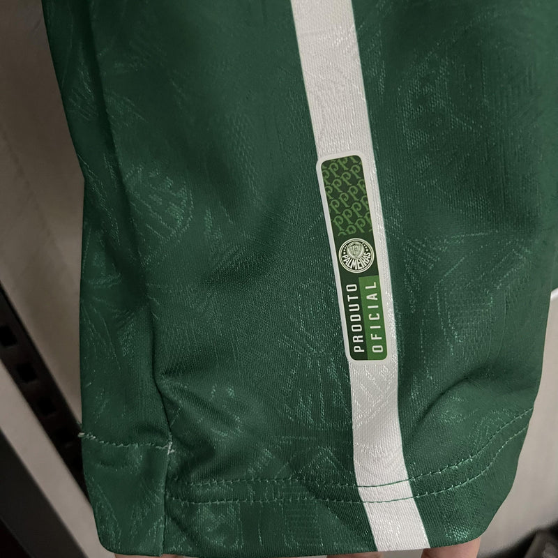 Camisa Palmeiras Retrô | 1993 Torcedor - Verde e Branca - Manga Longa