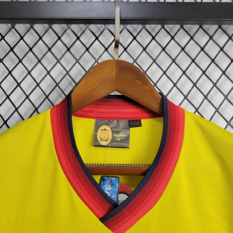 Camisa III Liverpool Retrô | 1998 Reebok - Amarela