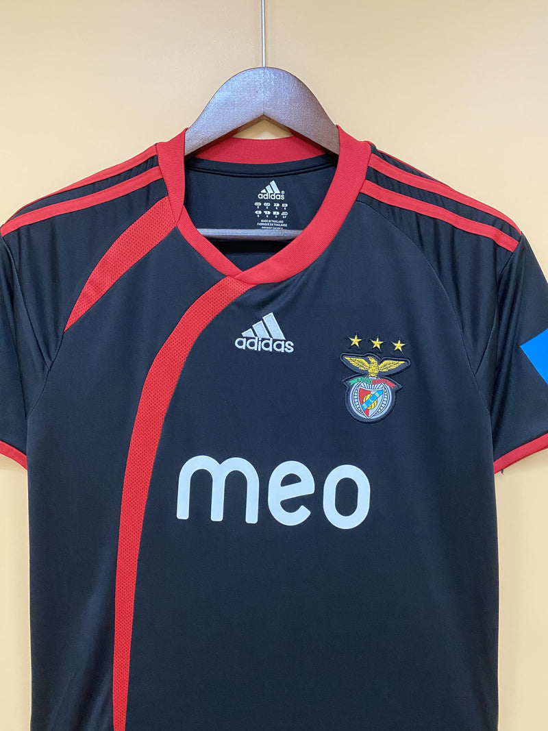 Camisa II Benfica Retrô | 09/10 Torcedor Adidas - Preta