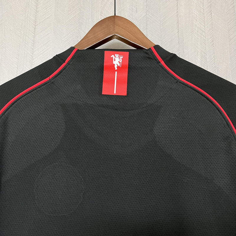 Camisa III Manchester United Retrô | 07/08 Nike - Preta