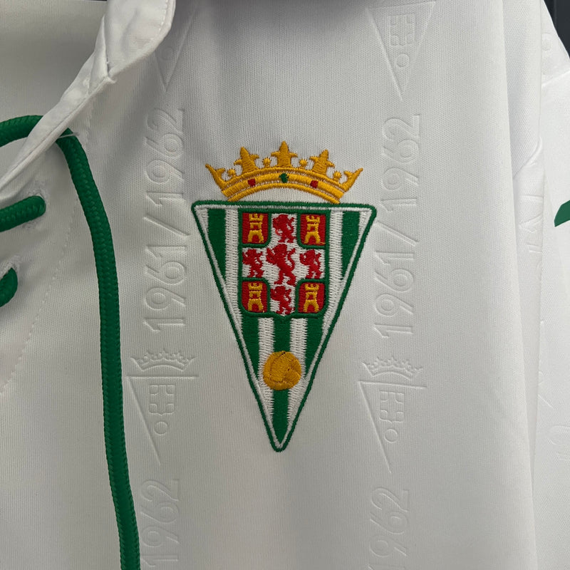 Camisa Aniversário Córdoba | 24/25 Torcedor Joma - Branca e Verde
