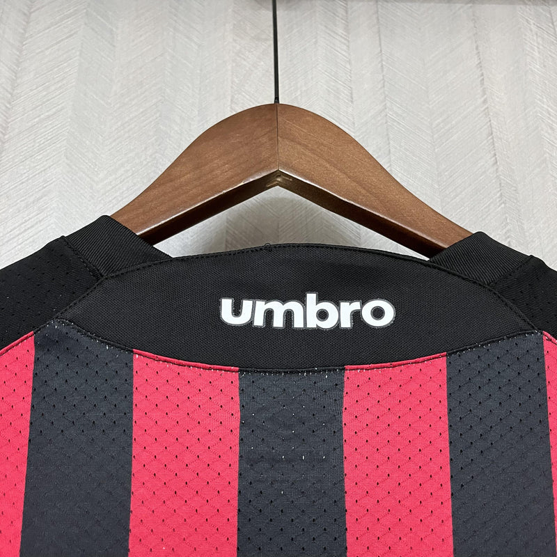 Camisa Athletico Paranaense Retrô | 2018 Torcedor - Preta e Vermelha