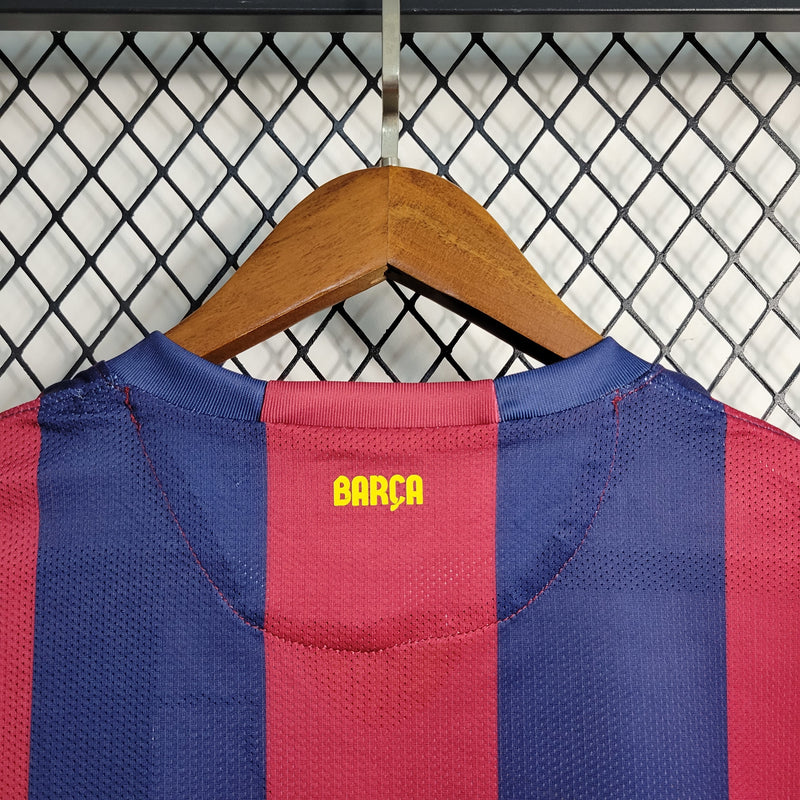 Camisa I Barcelona Retrô | 14/15 Nike - Vermelha e Azul