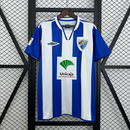 Camisa I Málaga Retrô | 04/06 Umbro - Azul e Branca