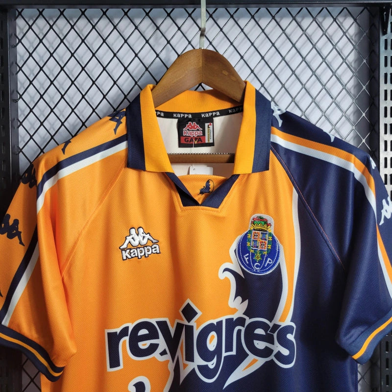 Camisa II Porto Retrô | 97/99 Kappa - Laranja e Azul