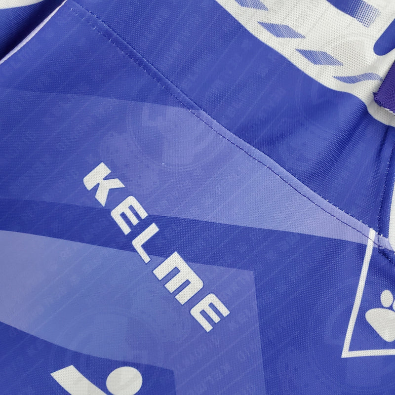 Camisa II Real Madrid Retrô | 96/97 Kelme - Roxa