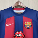 Camisa I Barcelona Spotify x Rolling Stones | 23/24 Torcedor Nike - Vermelha e Azul