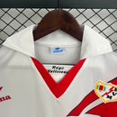 Camisa I Rayo Vallecano Retrô | 97/98 Joma - Branca e Vermelha