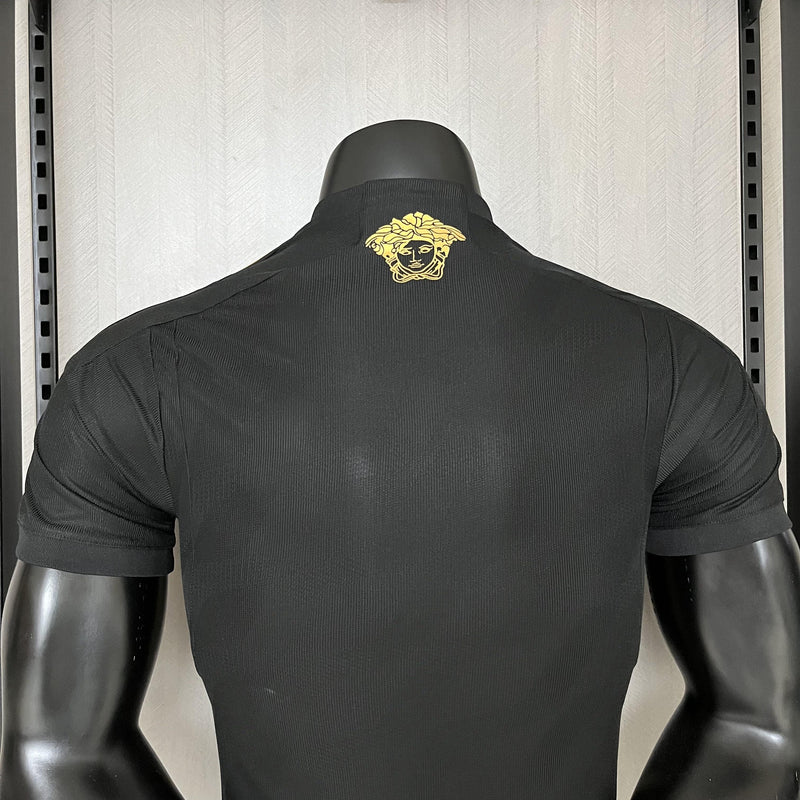 Camisa Arsenal x Versace | 24/25 Modelo Jogador Adidas - Preta