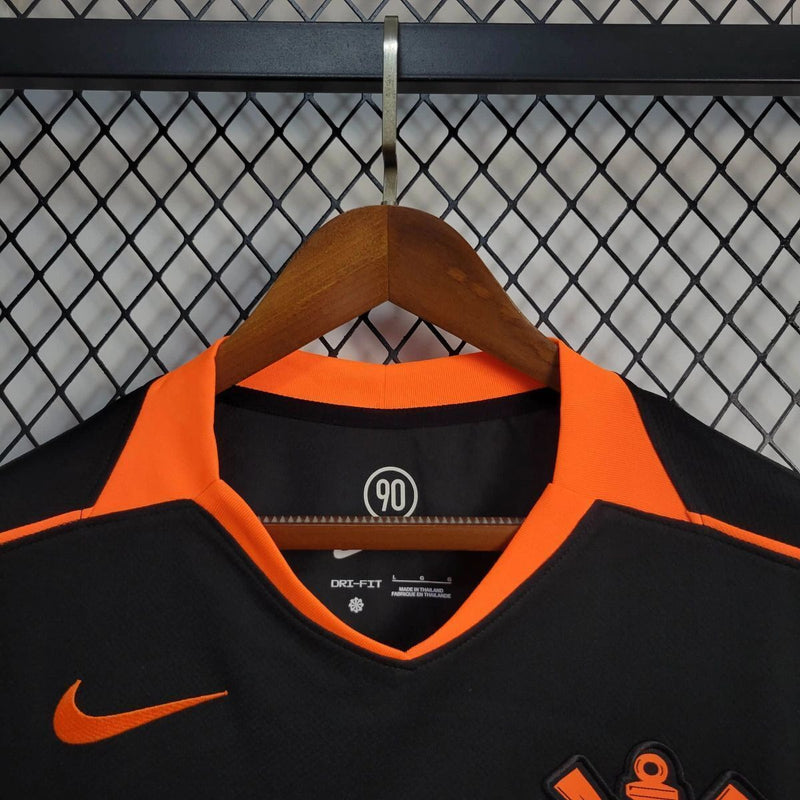 Camisa III Corinthians | 25/26 Torcedor Nike - Preta e Laranja