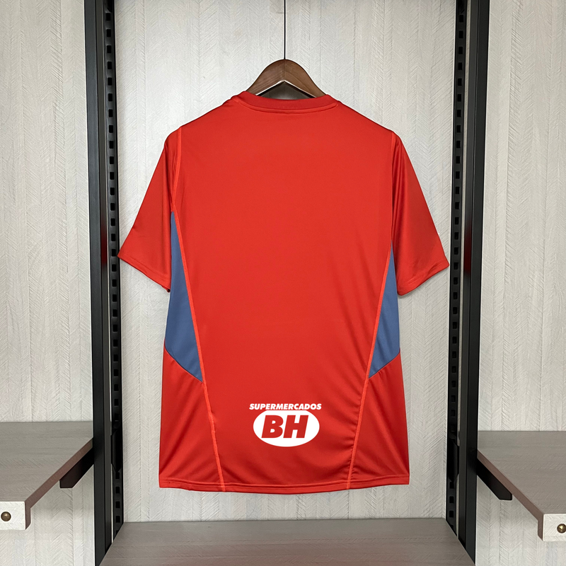 Camisa de Treino Cruzeiro | 24/25 Torcedor Adidas - Vermelha (Patrocinios)
