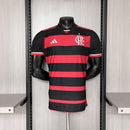 Camisa I Flamengo | 24/25 Modelo Jogador Adidas - Vermelha e Preta