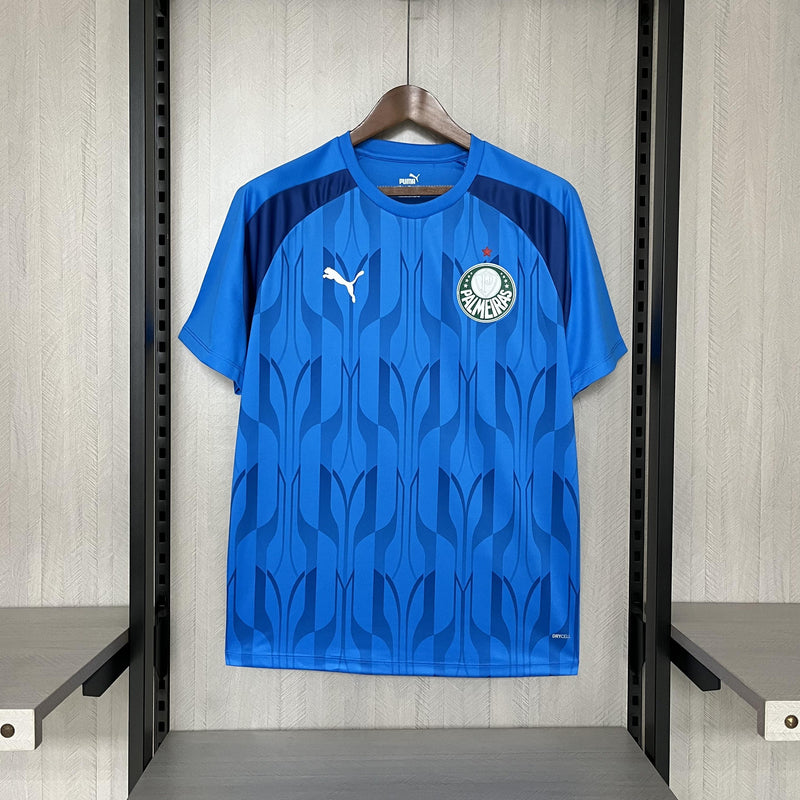 Camisa Pré Jogo Palmeiras | 24/25 Torcedor Puma - Azul