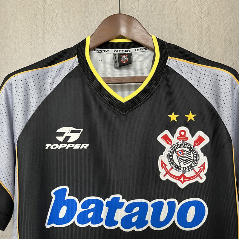 Camisa III Corinthians Retrô | 1999 Topper - Preta