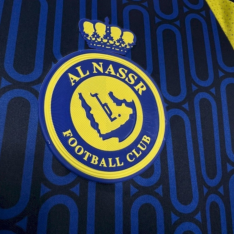 Camisa II Al-Nassr | 24/25 Torcedor Adidas - Azul e Amarelo