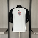 Camisa I Corinthians | 25/26 Jogador Nike - Branca e Preta