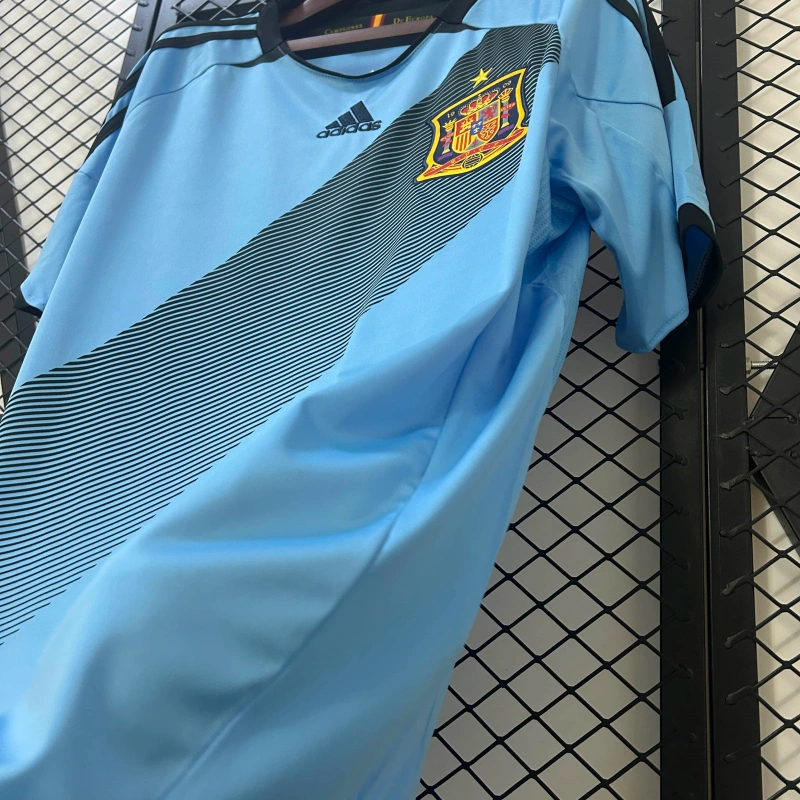 Camisa II Espanha Retrô | 2012 Adidas - Azul