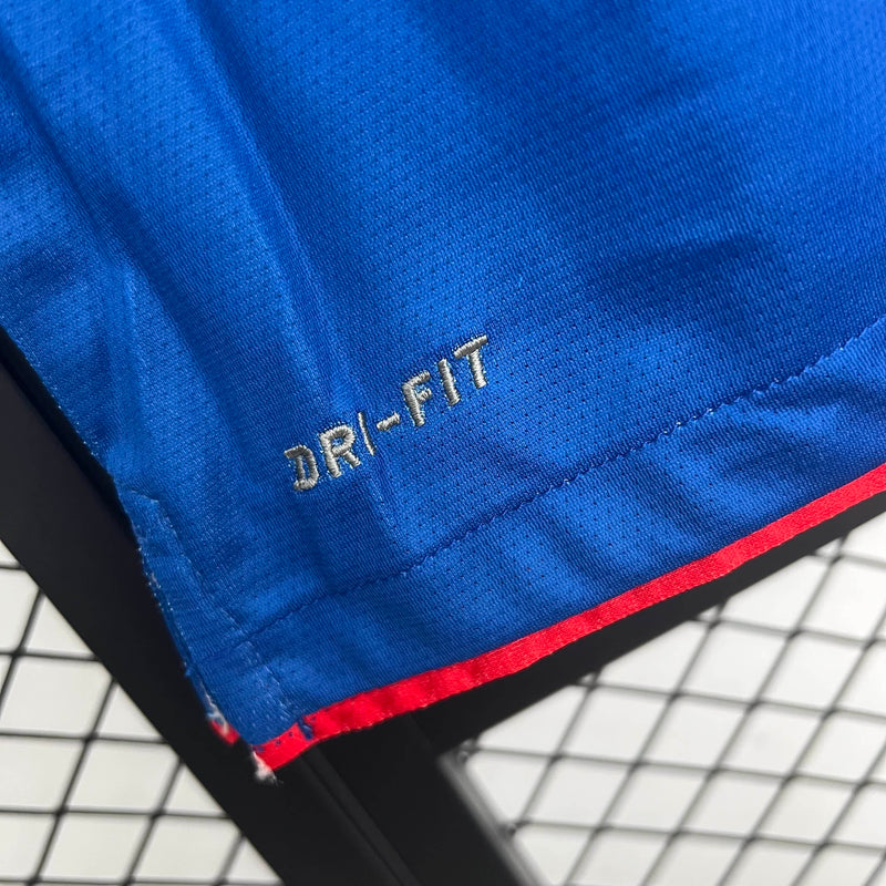 Camisa II Atlético de Madrid Retrô | 10/11 Nike - Azul e Vermelha